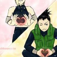 Sweethearts Ino-chan and Shikamaru-kun